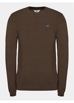 Solid Sweter 21106094 Brązowy Regular Fit ze sklepu MODIVO w kategorii Swetry męskie - zdjęcie 182767532