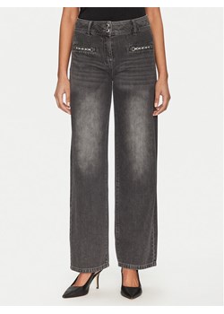Morgan Jeansy 251-PELI Szary Wide Leg ze sklepu MODIVO w kategorii Jeansy damskie - zdjęcie 182767582