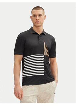 BOSS Polo Paddy Striped C1 50539506 Czarny Regular Fit ze sklepu MODIVO w kategorii T-shirty męskie - zdjęcie 182767654
