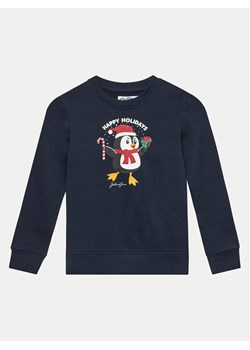 Jack&Jones Junior Bluza Toon 12222091 Granatowy Regular Fit ze sklepu MODIVO w kategorii Bluzy chłopięce - zdjęcie 182767661