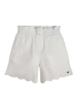 Guess Szorty materiałowe J3GD07 WCVM0 Biały Relaxed Fit ze sklepu MODIVO w kategorii Spodenki dziewczęce - zdjęcie 182767710