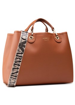 Emporio Armani Torebka Y3D165 YFO5B 85550 Brązowy ze sklepu MODIVO w kategorii Torby Shopper bag - zdjęcie 182767731
