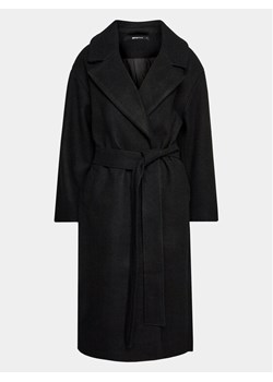 Gina Tricot Płaszcz przejściowy 20609 Czarny Regular Fit ze sklepu MODIVO w kategorii Płaszcze damskie - zdjęcie 182767832