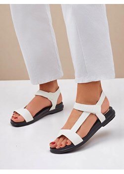Royalfashion Damskie sandały na płaskiej podeszwie Lillia ze sklepu royalfashion.pl w kategorii Sandały damskie - zdjęcie 183545002