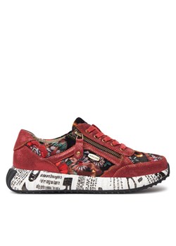 Sneakersy Laura Vita Burton 11 Czerwony ze sklepu eobuwie.pl w kategorii Buty sportowe damskie - zdjęcie 183545531