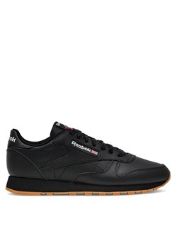 Sneakersy Reebok Classic Leather GY0954 Czarny ze sklepu eobuwie.pl w kategorii Buty sportowe męskie - zdjęcie 183545553