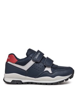 Sneakersy Geox J Pavel Boy J4515A 054FU C0735 S Granatowy ze sklepu eobuwie.pl w kategorii Buty sportowe dziecięce - zdjęcie 183545563