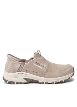 Sneakersy Skechers Slip-ins: Hillcrest - Sunapee 180016 Beżowy ze sklepu eobuwie.pl w kategorii Buty sportowe damskie - zdjęcie 183545593