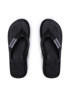 Japonki Pepe Jeans Wind Surf PMS70122 Czarny ze sklepu eobuwie.pl w kategorii Klapki męskie - zdjęcie 183545664