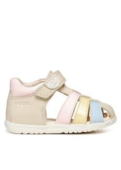 Sandały Geox B Sandal Macchia B254WB 08502 C1M2M Beżowy ze sklepu eobuwie.pl w kategorii Sandały dziecięce - zdjęcie 183545682