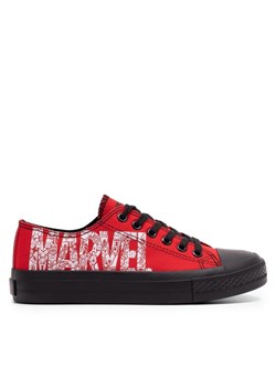 Trampki Marvel MARVEL BP40-SS23-301D100 Czerwony ze sklepu eobuwie.pl w kategorii Trampki dziecięce - zdjęcie 183545700