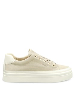 Sneakersy Gant Avona Sneaker 28533447 Beżowy ze sklepu eobuwie.pl w kategorii Buty sportowe damskie - zdjęcie 183545754