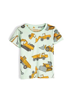 GATE Bawełniana koszulka z nadrukiem 3Y ze sklepu gateshop w kategorii T-shirty chłopięce - zdjęcie 183547851