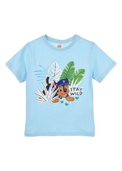 Paw Patrol Koszulka &quot;Psi Patrol&quot; w kolorze błękitnym ze wzorem ze sklepu Limango Polska w kategorii T-shirty chłopięce - zdjęcie 183548413
