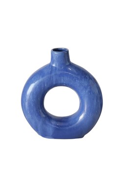 Boltze Wazon &quot;Peruya&quot; w kolorze niebieskim - wys. 21 cm ze sklepu Limango Polska w kategorii Wazony - zdjęcie 183548434
