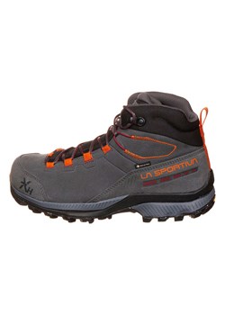 LA SPORTIVA Skórzane buty turystyczne &quot;TX Hike GTX&quot; w kolorze szaro-pomarańczowym ze sklepu Limango Polska w kategorii Buty trekkingowe męskie - zdjęcie 183548701