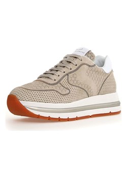 Voile Blanche Skórzane sneakersy w kolorze beżowym ze sklepu Limango Polska w kategorii Buty sportowe damskie - zdjęcie 183548811