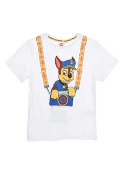 Paw Patrol Koszulka &quot;Psi Patrol&quot; w kolorze białym ze wzorem ze sklepu Limango Polska w kategorii T-shirty chłopięce - zdjęcie 183549233