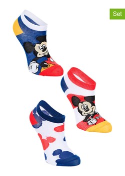 Disney Mickey Mouse Skarpety (3 pary) &quot;Myszka Miki&quot; ze wzorem ze sklepu Limango Polska w kategorii Skarpetki dziecięce - zdjęcie 183549281