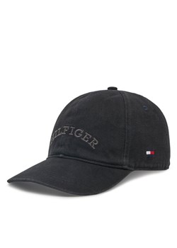 Czapka z daszkiem Tommy Hilfiger Monotype AM0AM13003 Czarny ze sklepu eobuwie.pl w kategorii Czapki z daszkiem męskie - zdjęcie 183549874