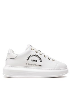 KARL LAGERFELD Sneakersy KL62539K Biały ze sklepu MODIVO w kategorii Buty sportowe damskie - zdjęcie 183550562