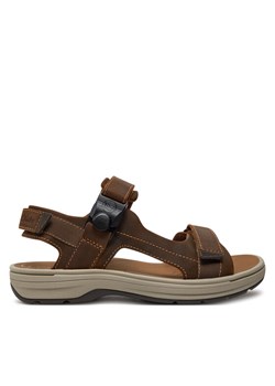 Clarks Sandały Saltway Trail 26176906 Brązowy ze sklepu MODIVO w kategorii Sandały męskie - zdjęcie 183550570