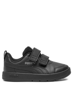 Puma Sneakersy Courtflex V3 V PS 397642 01 Czarny ze sklepu MODIVO w kategorii Buty sportowe dziecięce - zdjęcie 183550571