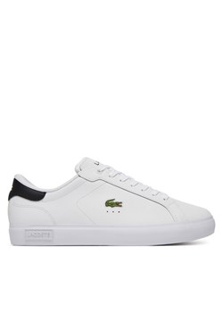 Lacoste Sneakersy Powercourt 7-49SMA0081 Biały ze sklepu MODIVO w kategorii Buty sportowe męskie - zdjęcie 183550573