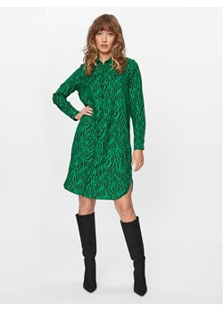 ONLY Sukienka koszulowa 15289129 Zielony Regular Fit ze sklepu MODIVO w kategorii Sukienki - zdjęcie 183551404