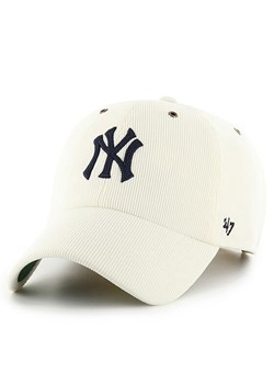 47 Brand Czapka z daszkiem MLB New York Yankees Thin Cord ’47 Clean Up B-TCDCU17IWS Écru ze sklepu MODIVO w kategorii Czapki z daszkiem męskie - zdjęcie 183551444