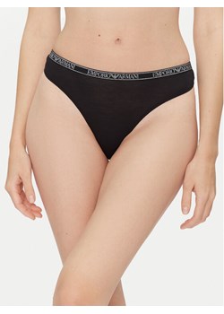 Emporio Armani Underwear Komplet 2 par stringów EW000402 AF10889 MC005 Czarny ze sklepu MODIVO w kategorii Majtki damskie - zdjęcie 183551471