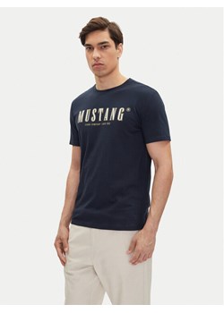 Mustang T-Shirt Austin 1016281 Granatowy Regular Fit ze sklepu MODIVO w kategorii T-shirty męskie - zdjęcie 183551493