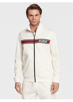 Guess Bluza Korbin Z2BQ06 FL04Q Écru Regular Fit ze sklepu MODIVO w kategorii Bluzy męskie - zdjęcie 183551514