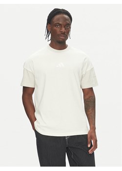 adidas T-Shirt ALL SZN Colorblock JJ3679 Biały Loose Fit ze sklepu MODIVO w kategorii T-shirty męskie - zdjęcie 183551542
