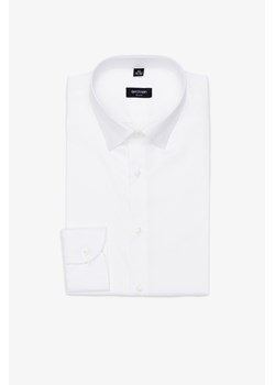 KOSZULA VERSONE 3307C DŁUGI RĘKAW SLIM FIT BIAŁA Z BAWEŁNĄ ze sklepu Recman w kategorii Koszule męskie - zdjęcie 183553071