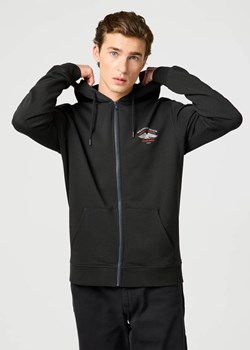 WRANGLER MĘSKA BLUZA WRANGLER GRAPHIC ZIP HOODIE FADED BLACK 112362888 ze sklepu YouNeedit.pl w kategorii Bluzy męskie - zdjęcie 183553233