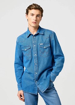 WRANGLER MĘSKA KOSZULA JEANSOWA WRANGLER WESTERN SHIRT COOL MEDIUM 112362373 ze sklepu YouNeedit.pl w kategorii Koszule męskie - zdjęcie 183553240