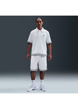 Męskie plisowane spodenki do koszykówki Kobe - Biel ze sklepu Nike poland w kategorii Spodenki męskie - zdjęcie 183555172