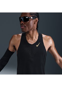 Męska koszulka bez rękawów do biegania Dri-FIT ADV Nike AeroSwift x Jakob - Czerń ze sklepu Nike poland w kategorii T-shirty męskie - zdjęcie 183555193