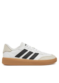 Sneakersy adidas Courtblock JH8563 Biały ze sklepu eobuwie.pl w kategorii Buty sportowe damskie - zdjęcie 183555241