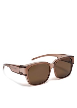 Okulary przeciwsłoneczne Hunter HT 6307S Beżowy ze sklepu eobuwie.pl w kategorii Okulary przeciwsłoneczne damskie - zdjęcie 183555250