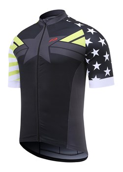 Protective Koszulka kolarska &quot;Meteor&quot; w kolorze czarnym ze wzorem ze sklepu Limango Polska w kategorii T-shirty męskie - zdjęcie 183556104