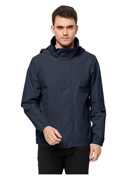 Jack Wolfskin Kurtka przeciwdeszczowa w kolorze granatowym ze sklepu Limango Polska w kategorii Kurtki męskie - zdjęcie 183556142