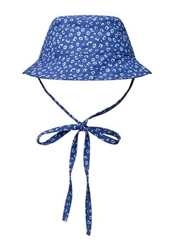 Swim Essentials Kapelusz &quot;Blue Leopard&quot; w kolorze niebieskim ze sklepu Limango Polska w kategorii Czapki dziecięce - zdjęcie 183557352