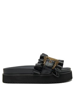 Klapki Versace Jeans Couture 78VA3SM5 Czarny ze sklepu eobuwie.pl w kategorii Klapki damskie - zdjęcie 183557394