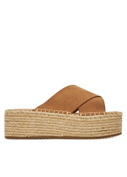 Espadryle DeeZee 42422 Brązowy ze sklepu eobuwie.pl w kategorii Espadryle damskie - zdjęcie 183557512