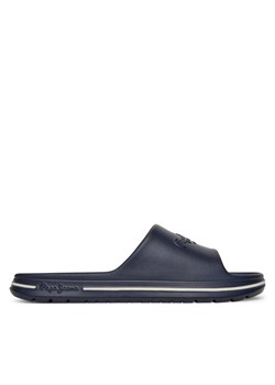 Klapki Pepe Jeans Beach Slide M PMS70159 Granatowy ze sklepu eobuwie.pl w kategorii Klapki męskie - zdjęcie 183557542