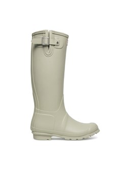 Hunter Kalosze HFW-005 Zielony ze sklepu MODIVO w kategorii Kalosze damskie - zdjęcie 183558321