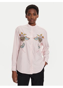 Desigual Koszula Nagano 24WWCW40 Różowy Regular Fit ze sklepu MODIVO w kategorii Koszule damskie - zdjęcie 183558444