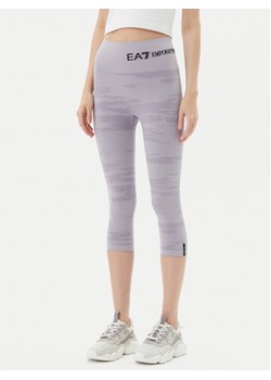 EA7 Emporio Armani Legginsy 7W000518 AF13714 UA092 Fioletowy Slim Fit ze sklepu MODIVO w kategorii Spodnie damskie - zdjęcie 183558493